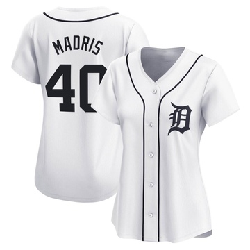 White Limited Bligh Madris Women's Detroit Tigers Home Jersey