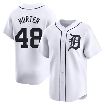 White Limited Brant Hurter Youth Detroit Tigers Home Jersey
