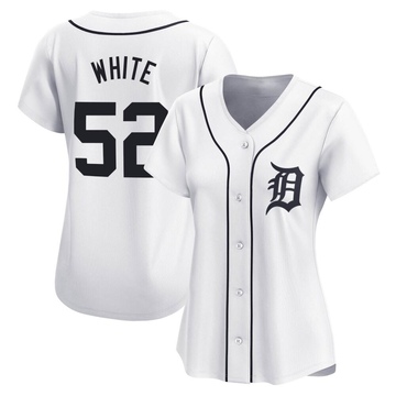 White Limited Brendan White Women's Detroit Tigers Home Jersey