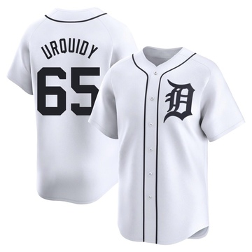 White Limited Jose Urquidy Men's Detroit Tigers Home Jersey