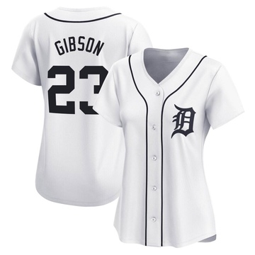 White Limited Kirk Gibson Women's Detroit Tigers Home Jersey