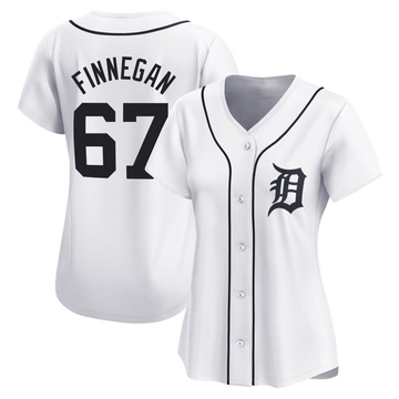 White Limited Kyle Finnegan Women's Detroit Tigers Home Jersey