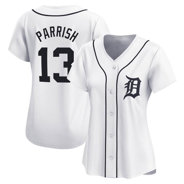 White Limited Lance Parrish Women's Detroit Tigers Home Jersey