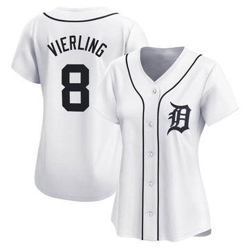 White Limited Matt Vierling Women's Detroit Tigers Home Jersey