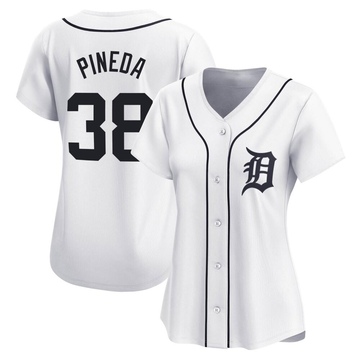White Limited Michael Pineda Women's Detroit Tigers Home Jersey