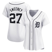 White Limited Trey Sweeney Women's Detroit Tigers Home Jersey