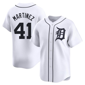 White Limited Victor Martinez Youth Detroit Tigers Home Jersey