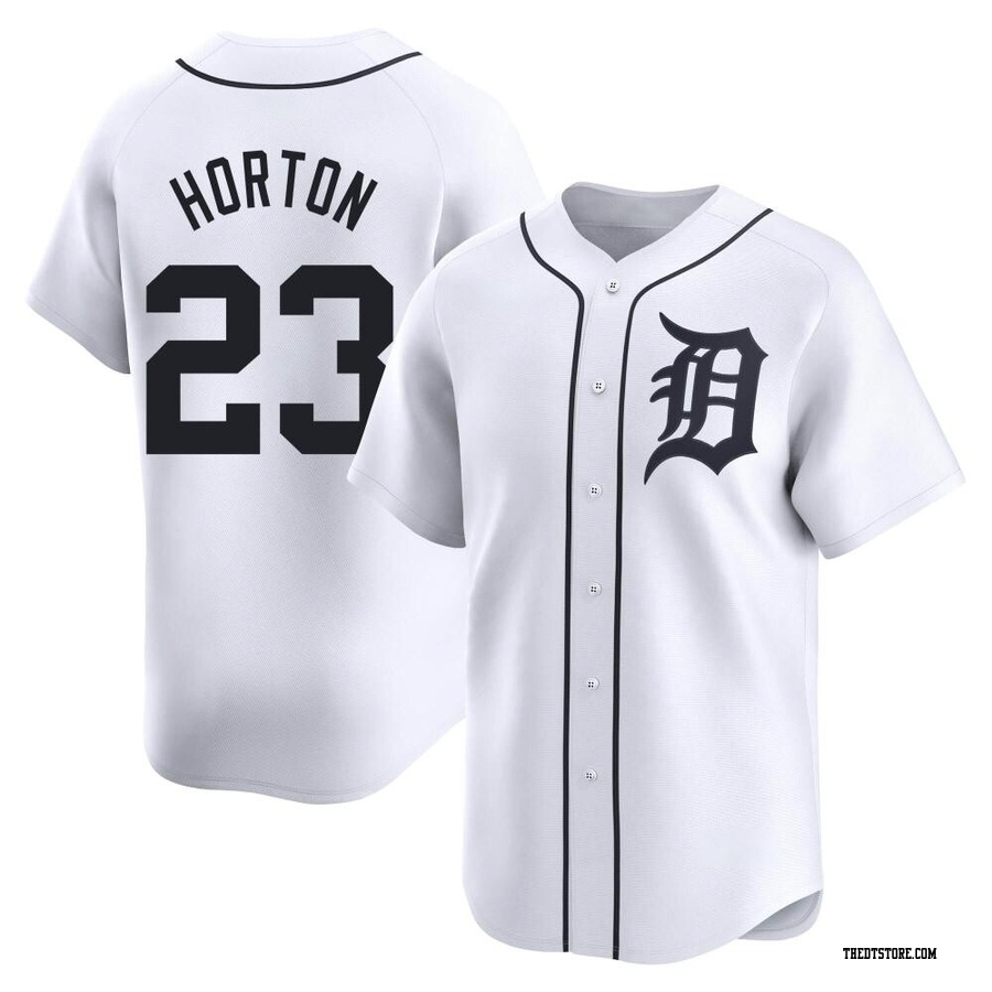 White Limited Willie Horton Men's Detroit Tigers Home Jersey