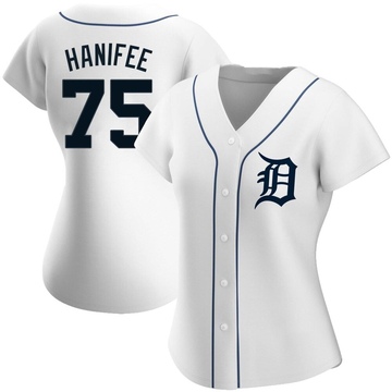 White Replica Brenan Hanifee Women's Detroit Tigers Home Jersey