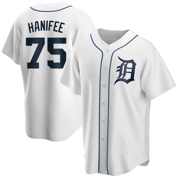 White Replica Brenan Hanifee Youth Detroit Tigers Home Jersey