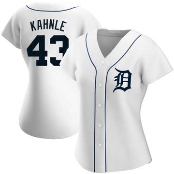 White Replica Tommy Kahnle Women's Detroit Tigers Home Jersey
