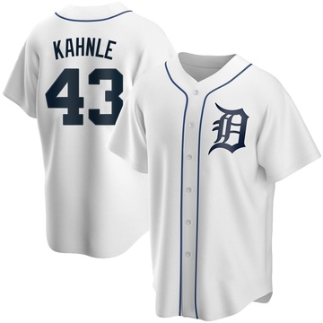 White Replica Tommy Kahnle Youth Detroit Tigers Home Jersey